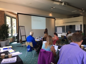 Educators learning their legal rights in a classroom