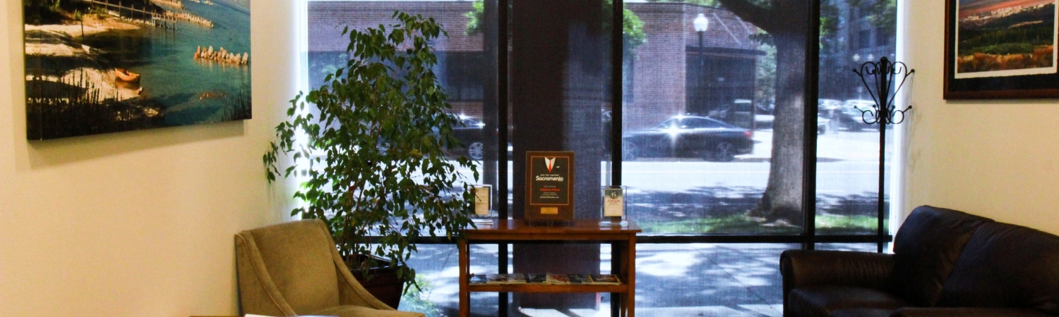 Interior of Langenkamp, Curtis, Price, Lindstrom & Chevedden law office